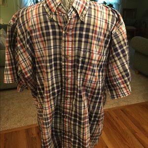 RED/NAVY/WHITE CHECKED SHIRT 🌟